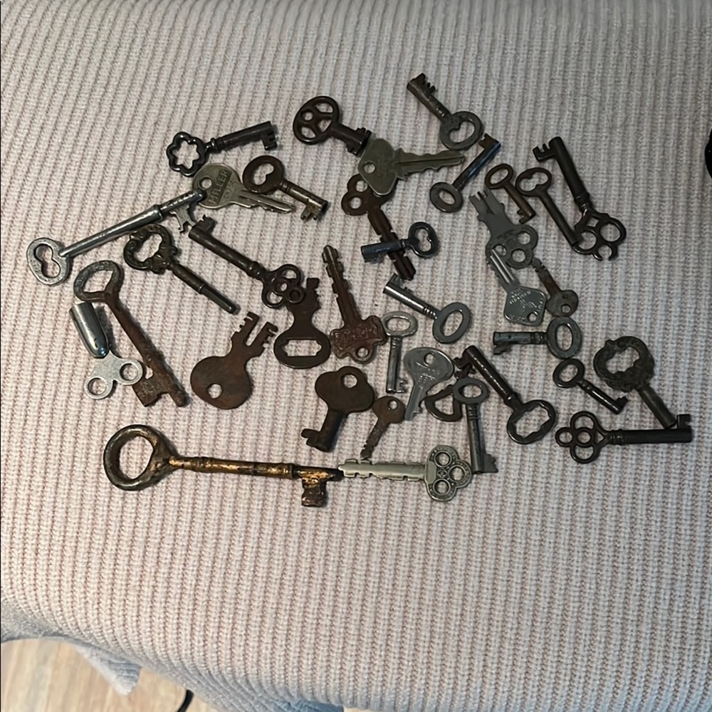 Vintage Key Collection